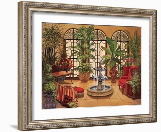 Conservatory II-Jillian Jeffrey-Framed Art Print