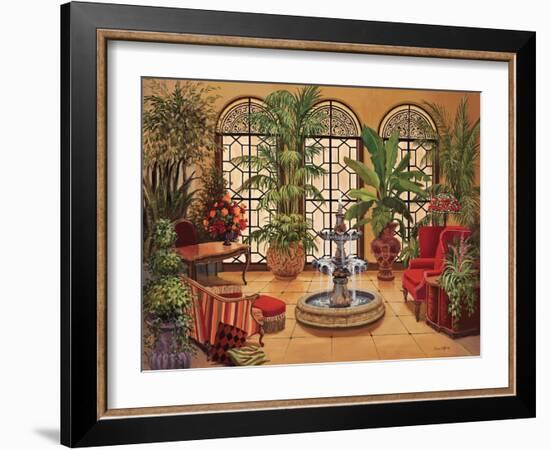 Conservatory II-Jillian Jeffrey-Framed Art Print