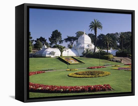 Conservatory of Flowers, Golden Gate Park, San Francisco, California, USA-null-Framed Premier Image Canvas