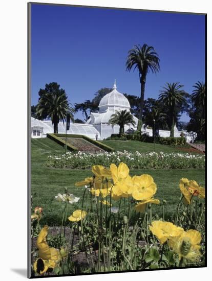 Conservatory of Flowers, Golden Gate Park, San Francisco, California, USA-null-Mounted Photographic Print