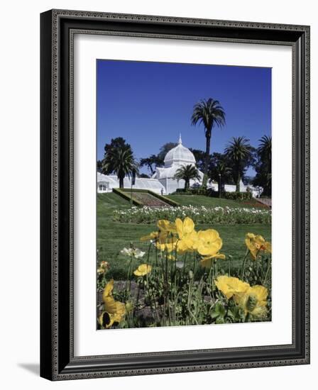 Conservatory of Flowers, Golden Gate Park, San Francisco, California, USA-null-Framed Photographic Print