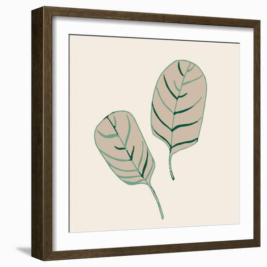 Conservatory Plant 3-Sweet Melody Designs-Framed Art Print