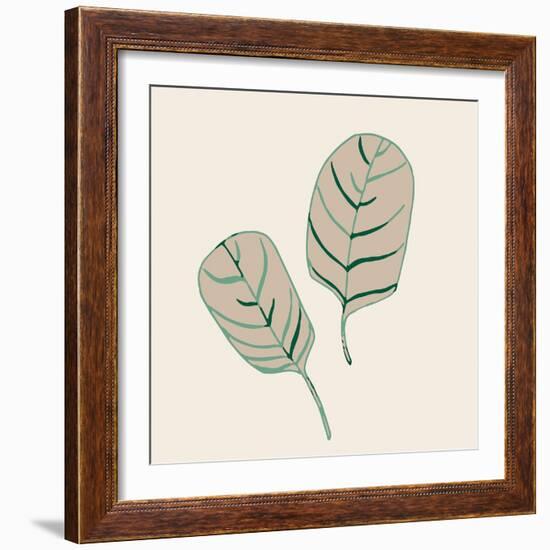 Conservatory Plant 3-Sweet Melody Designs-Framed Art Print