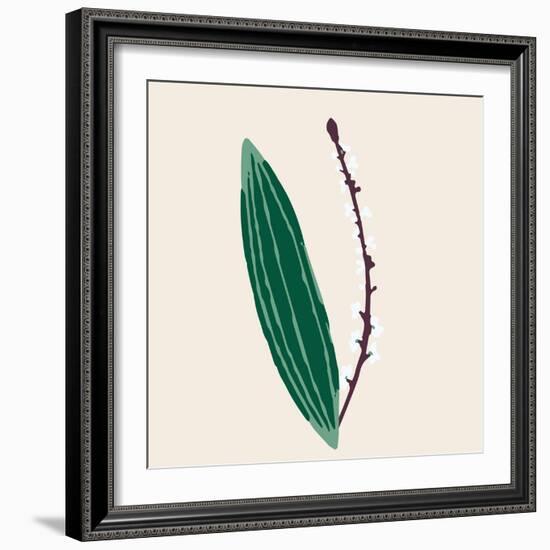 Conservatory Plant 5-Sweet Melody Designs-Framed Art Print