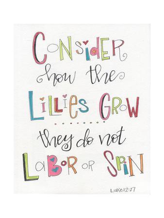24 x 48 Be Strong and Courageous Poster Print by Alli Rogosich