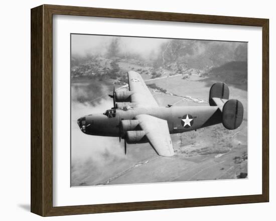 Consolidated B-24D Liberator American Bomber of Ww2-null-Framed Photographic Print