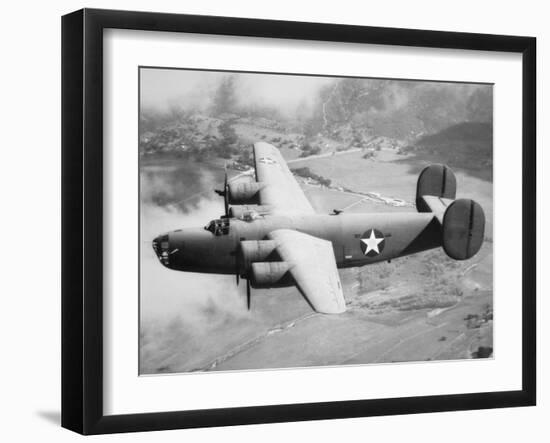 Consolidated B-24D Liberator American Bomber of Ww2-null-Framed Photographic Print