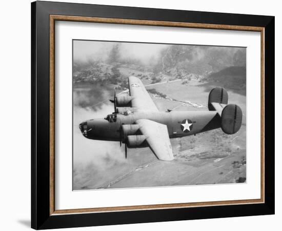 Consolidated B-24D Liberator American Bomber of Ww2-null-Framed Photographic Print