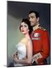 CONSPIRATOR, 1949 directed by VICTOR SAVILLE Elizabeth Taylor and Robert Taylor (photo)-null-Mounted Photo