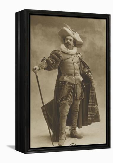 Constant Coquelin en Cyrano, en pied-Paul Nadar-Framed Premier Image Canvas