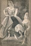 Buste De Femme (Pencil & Gouache on Paper)-Constantin Guys-Giclee Print