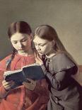 The Artist's Two Youngest Sisters, 1826-Constantin Hansen-Giclee Print