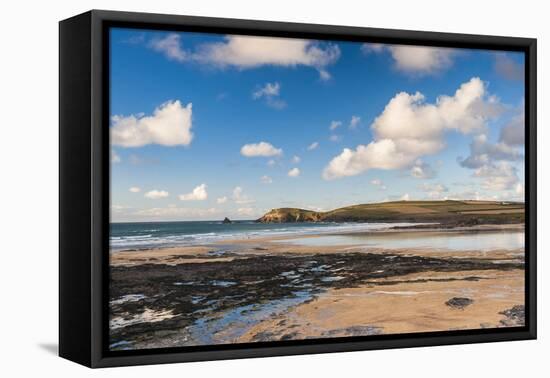 Constantine Bay, Cornwall, England, United Kingdom, Europe-Matthew Williams-Ellis-Framed Premier Image Canvas