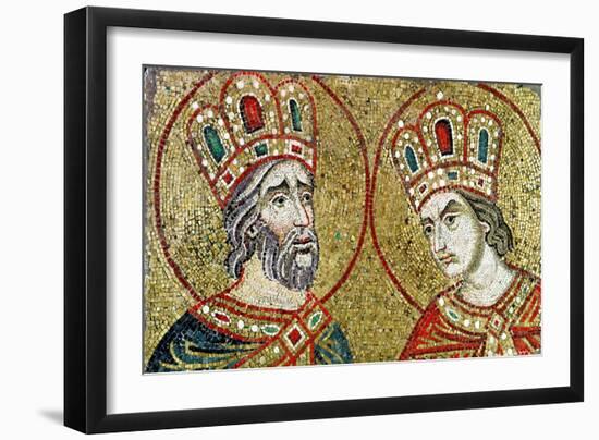 Constantine the Great and St. Helena-null-Framed Giclee Print