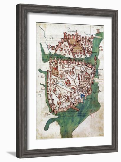 Constantinople, 1420--Framed Giclee Print