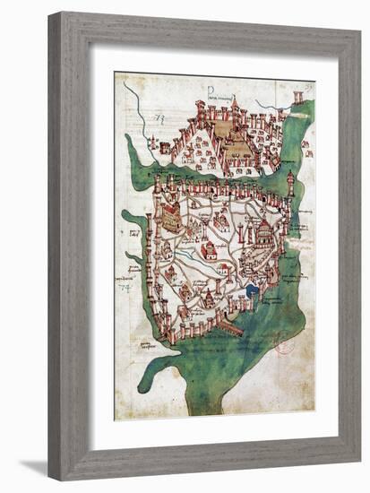 Constantinople, 1420-null-Framed Giclee Print