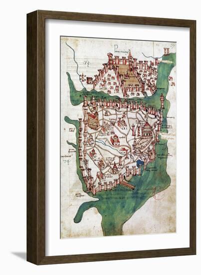 Constantinople, 1420-null-Framed Giclee Print