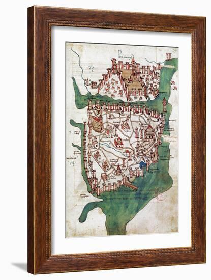 Constantinople, 1420-null-Framed Giclee Print