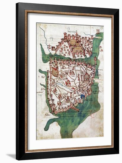 Constantinople, 1420-null-Framed Giclee Print