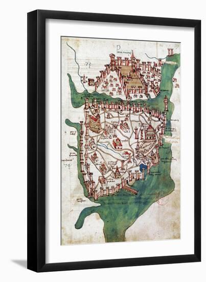 Constantinople, 1420--Framed Giclee Print