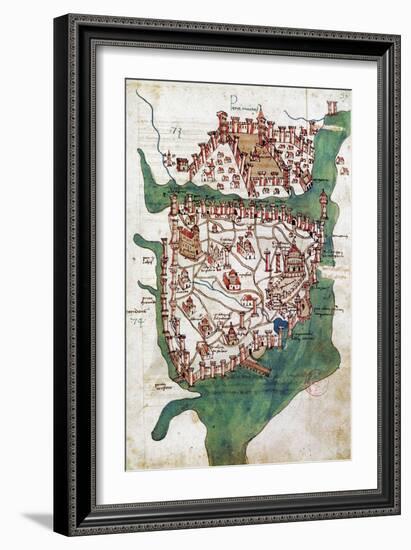 Constantinople, 1420-null-Framed Giclee Print