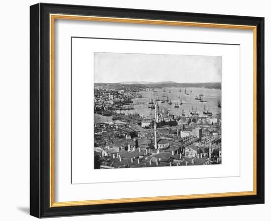 Constantinople and the Bosphorus, Turkey, Late 19th Century-John L Stoddard-Framed Giclee Print