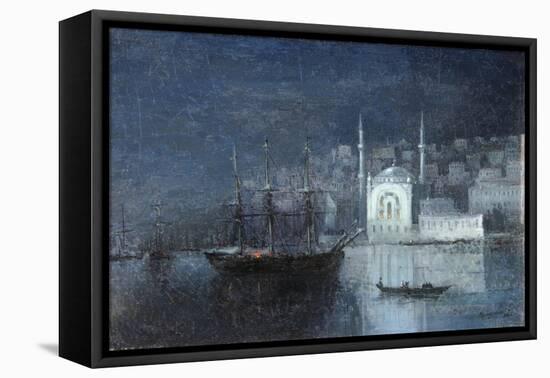 Constantinople by Night, 1886-Ivan Konstantinovich Aivazovsky-Framed Premier Image Canvas