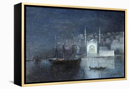 Constantinople by Night, 1886-Ivan Konstantinovich Aivazovsky-Framed Premier Image Canvas