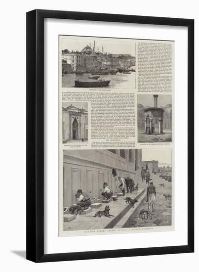 Constantinople Illustrated-Frank Dadd-Framed Giclee Print