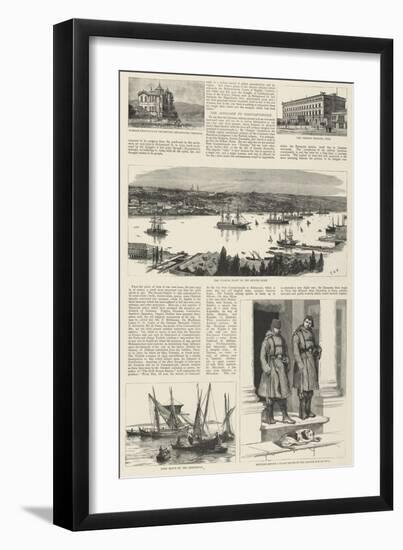 Constantinople Illustrated-Charles William Wyllie-Framed Giclee Print