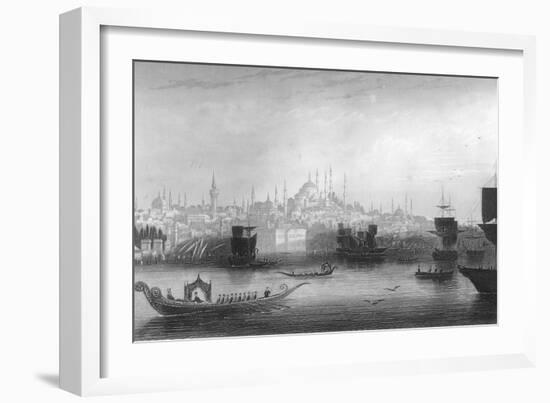 Constantinople (Istanbu), Turkey, 1857-H Bibby-Framed Giclee Print