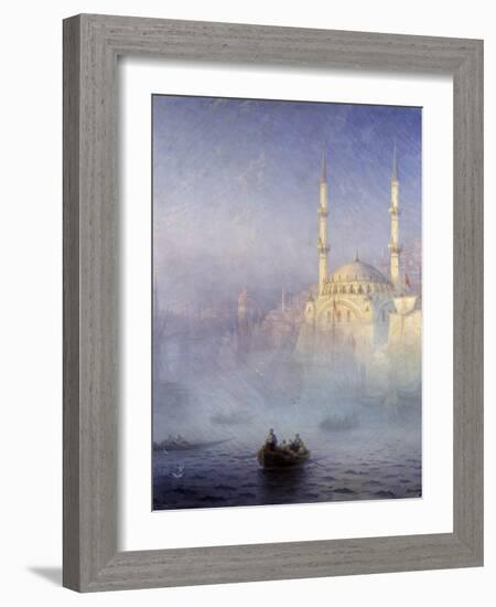 Constantinople, the Mosque Tophane by Ivan Constantinovich Aivazowski-null-Framed Giclee Print
