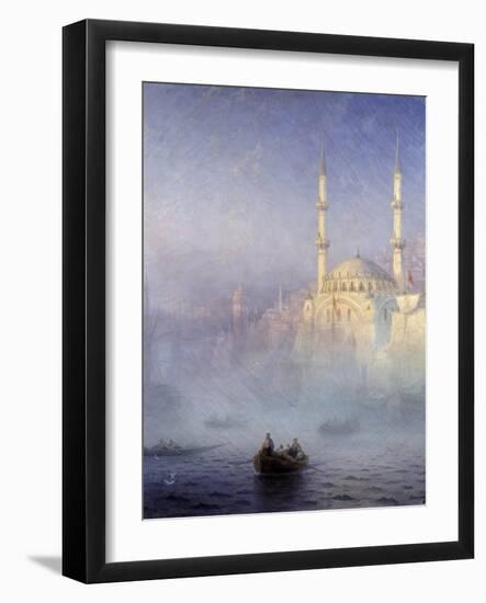 Constantinople, the Mosque Tophane by Ivan Constantinovich Aivazowski-null-Framed Giclee Print