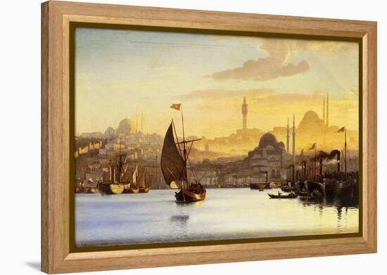 Constantinople-Carl Neumann-Framed Premier Image Canvas