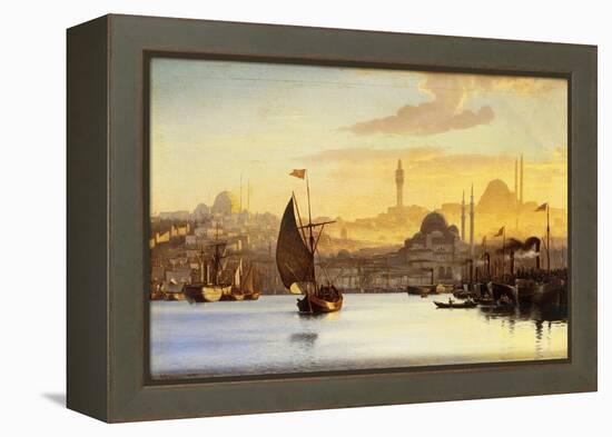 Constantinople-Carl Neumann-Framed Premier Image Canvas