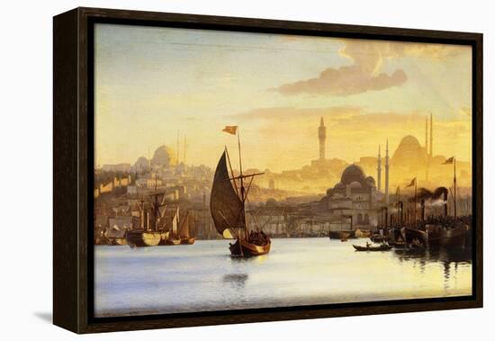 Constantinople-Carl Neumann-Framed Premier Image Canvas