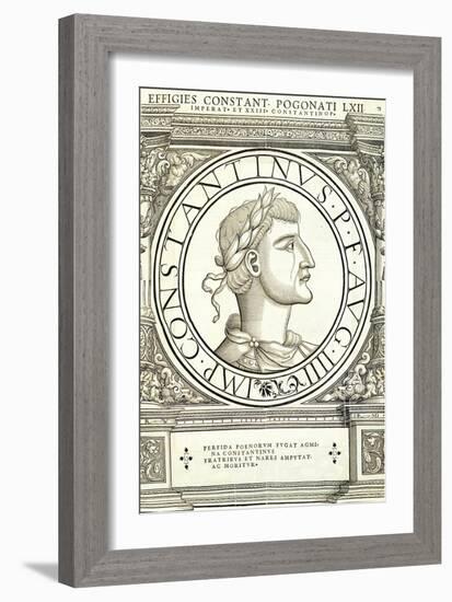Constantinus Pogonatus-Hans Rudolf Manuel Deutsch-Framed Giclee Print