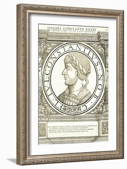 Constantius II-Hans Rudolf Manuel Deutsch-Framed Giclee Print