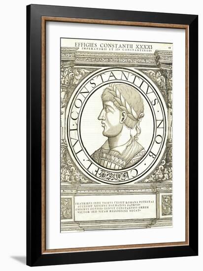 Constantius II-Hans Rudolf Manuel Deutsch-Framed Giclee Print