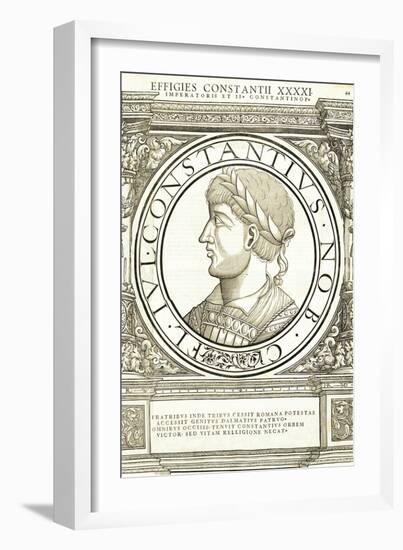 Constantius II-Hans Rudolf Manuel Deutsch-Framed Giclee Print