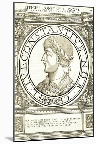 Constantius II-Hans Rudolf Manuel Deutsch-Mounted Giclee Print