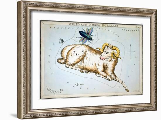 Constellation: Aries-Sidney Hall-Framed Giclee Print