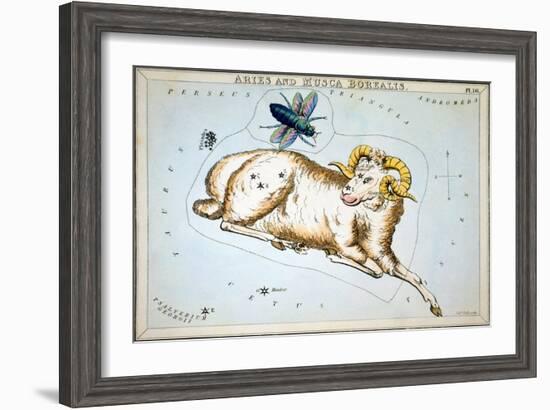 Constellation: Aries-Sidney Hall-Framed Giclee Print