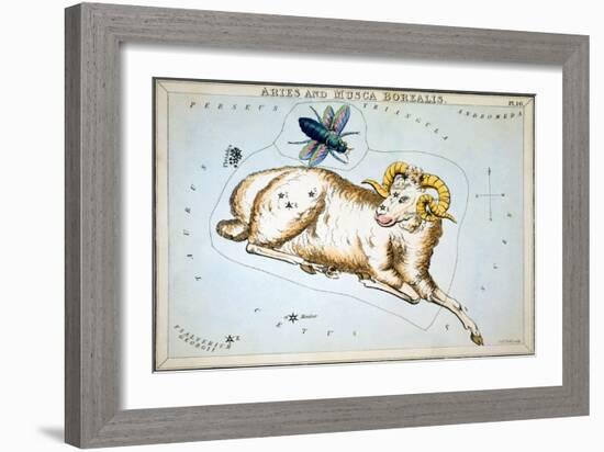Constellation: Aries-Sidney Hall-Framed Giclee Print