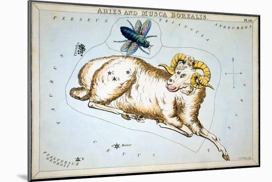 Constellation: Aries-Sidney Hall-Mounted Giclee Print