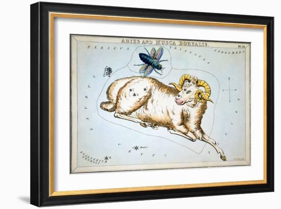 Constellation: Aries-Sidney Hall-Framed Giclee Print