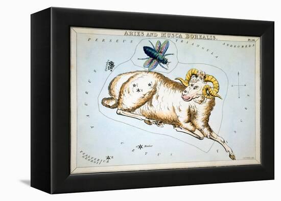 Constellation: Aries-Sidney Hall-Framed Premier Image Canvas