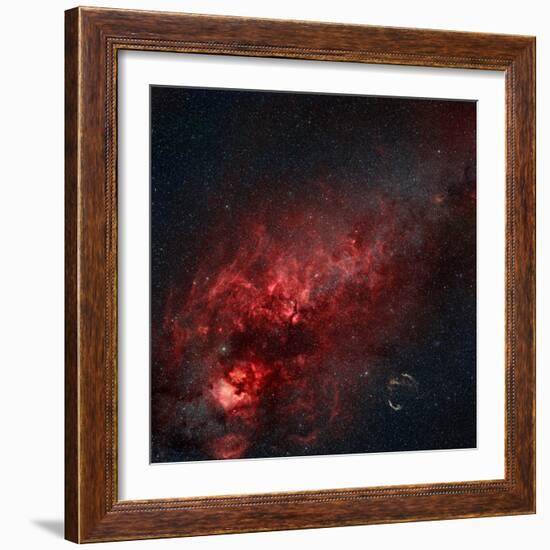 Constellation Cygnus with Multiple Nebulae Visible-Stocktrek Images-Framed Photographic Print