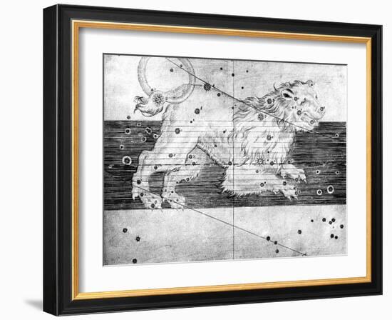 Constellation of Leo, 1723-null-Framed Giclee Print