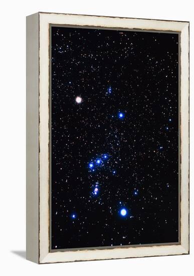 Constellation of Orion with Halo Effect-John Sanford-Framed Premier Image Canvas